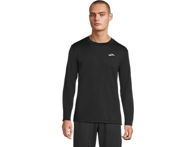 (取寄) ブルックス メンズ ノッチ サーマル ロング スリーブ 3.0 Brooks men Notch Thermal Long Sleeve 3.0 Black