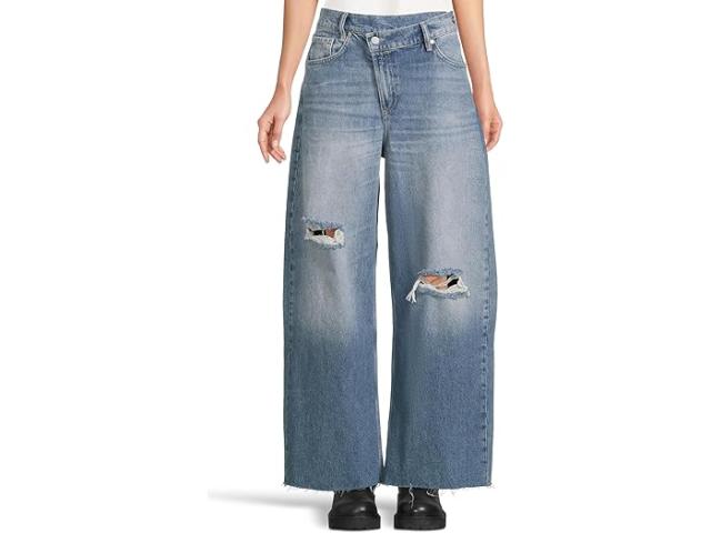 (取寄) オールセインツ レディース アキ クロスオーバー ジーン AllSaints women Aki Crossover Jean Light Indigo