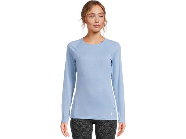 (取寄) スマートウール レディース クラシック オール-シーズン メリノ ベース レイヤー ロング スリーブ Smartwool women Classic All-Season Merino Base Layer Long Sleeve Serene Blue