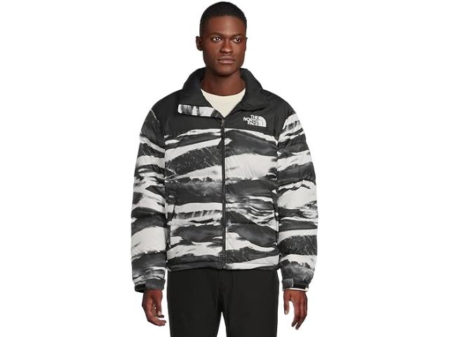 (取寄) ノースフェイス メンズ 1996 レトロ ヌプシ The North Face men 1996 Retro Nuptse Jacket-Print Tnf Black Edge Of Li