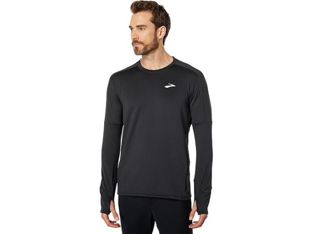 (取寄) ブルックス メンズ ノッチ サーマル ロング スリーブ 2.0 Brooks men Notch Thermal Long Sleeve 2.0 Black