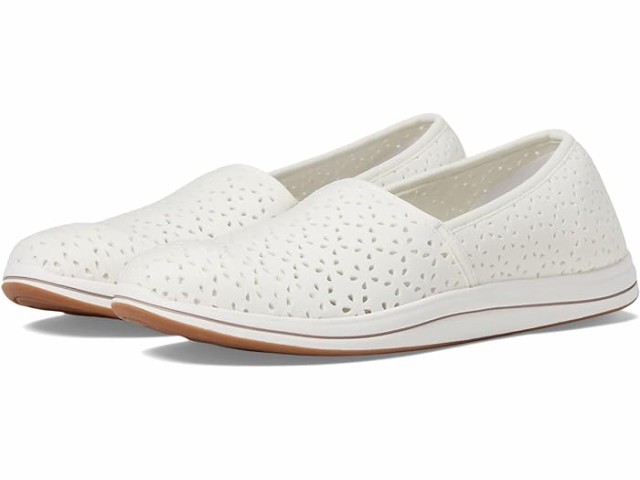 (取寄) クラークス レディース ブリーズ エミリー Clarks women Clarks Breeze Emily White Syntheticの通販は