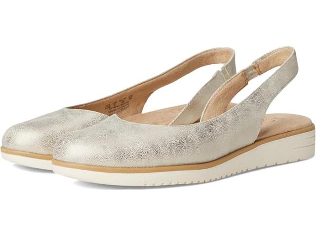 (取寄) ナチュラライザー レディース ソウル アイデア ドルセー Naturalizer women Soul Idea D'Orsay Light Gold Faux Leather
