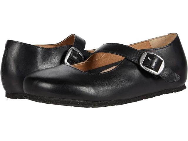 Birkenstock ブラックレザー ストラップシューズ 39 Birkenstock ブラックレザー ストラップシューズ 39