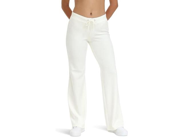 (取寄) ジューシークチュール レディース ヘリテージ ワイド レッグ トラック パンツ クリーン Juicy Couture women Juicy Couture Heritage Wide Leg Track Pant Clean Angelの通販は