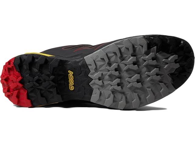 (取寄) アゾロ メンズ ソフトロック Asolo men Asolo Softrock Black/Black/Yellowの通販は