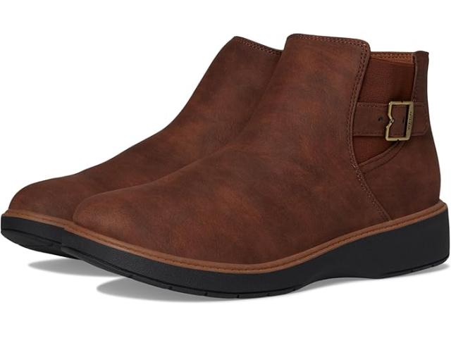 (取寄) ドクターショール レディース カーム ワン チェルシー ショート ブーツ Dr. Scholl's women Calm One Chelsea Short Boots Brown