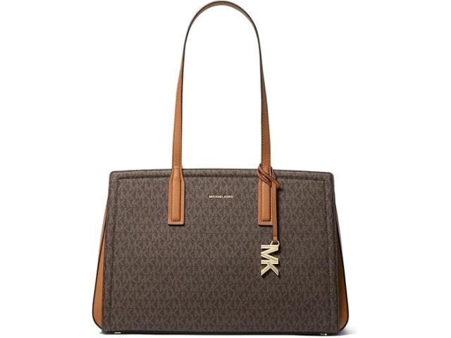 (取寄) マイケルコース レディース ライラ ミディアム トート MICHAEL Michael Kors women Laila Medium Tote Brown/Acorn