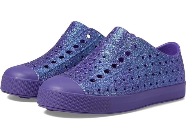 (取寄) ネイティブシューズ キッズ キッズ ジェファーソン ブリング (リトル キッド/ビッグ キッド) Native Shoes Kids kids Native Shoes Kids Jefferson Bling (Little Kid/Big Kid) Ultra Bling/Ultra Violetの通販は 20,590円