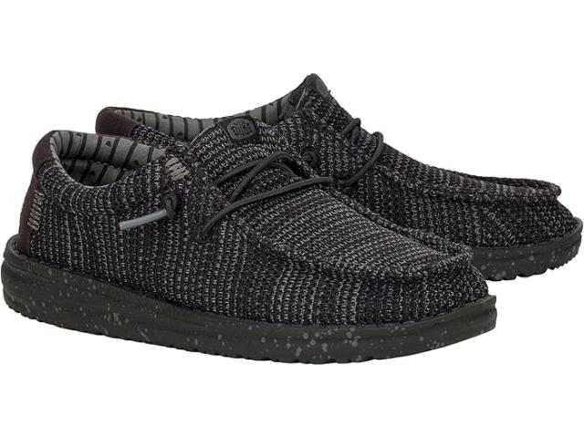 (取寄) ヘイデュードキッズ ボーイズ ウォーリー ストレッチ ソックス (リトル キッド/ビッグ キッド) Hey Dude Kids boys Hey Dude Kids Wally Stretch Sox (Little Kid/Big Kid) Blackの通販は