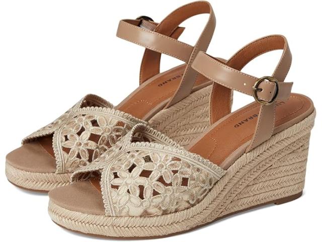 (取寄) ラッキーブランド レディース フローラル エスパドリーユ ウェッジ サンダル Lucky Brand women Coyna Floral Espadrille Wedge Sandals Rhodonite/Rhodonite