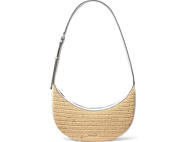 (取寄) マイケルコース レディース ミディアム コンバーチブル スリング クロスボディ MICHAEL Michael Kors women Avra Medium Convertible Sling Crossbody Natural/Optic White