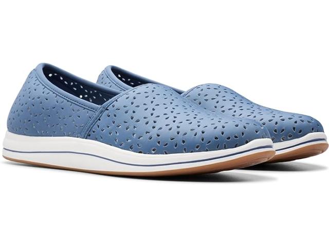 (取寄) クラークス レディース ブリーズ エミリー Clarks women Clarks Breeze Emily Blue Textile