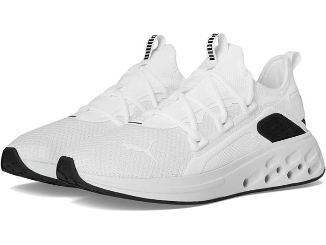 (取寄) プーマ メンズ ソフトライド シューズ PUMA men Softride Frequence Shoes White/Feather Gray/Black