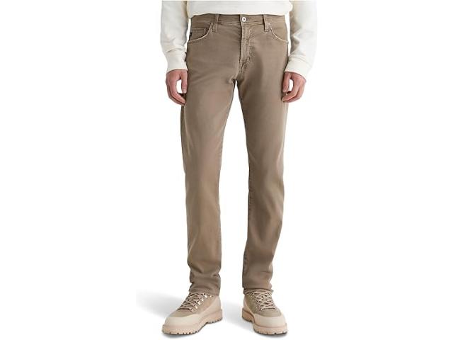 (取寄) AGジーンズ メンズ テリス モダン スリム コーデュロイ パンツ AG Jeans men Tellis Modern Slim Corduroy Pants 5 Years Sulfur Industrial Taupe