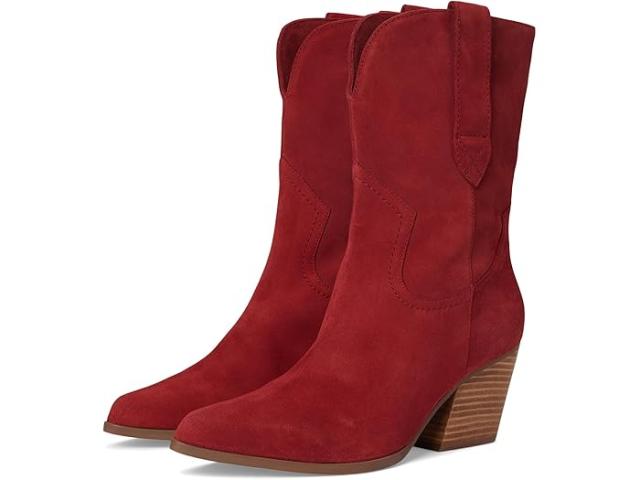 (取寄) セイシェル レディース ライン ダンス ブーツ Seychelles women Line Dance Boot Red Suede