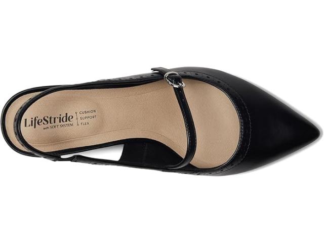 (取寄) ライフストライド レディース マリリン スリングバック シューズ LifeStride women Marilyn Slingback Shoes Cream Beige 取寄) ライフストライド レディース マリリン スリングバック シューズ