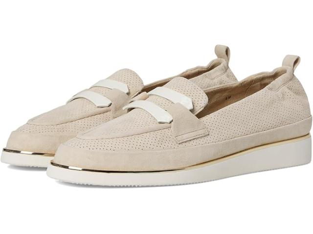 (取寄) ヴァネリ レディース  Vaneli women Qira Nude Suede/White Naplak