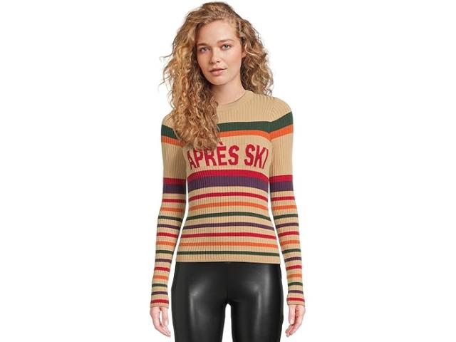 (取寄) ショウ ミー ユア ムームー レディース スロープス セーター Show Me Your Mumu women Slopes Sweater Apres Ski Stripe