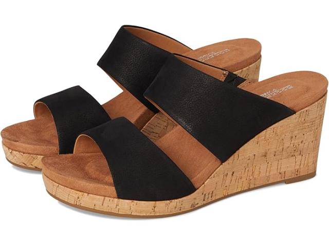 (取寄) ロックポート レディース ブライアー リ スライド Rockport women Briah II Slide Black Leather