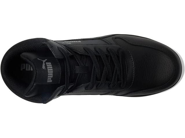 (取寄) プーマ セーフティー メンズ フロントコート レザー ミッド ASTM エー PUMA Safety men PUMA Safety Frontcourt Leather Mid ASTM EH Black_1
