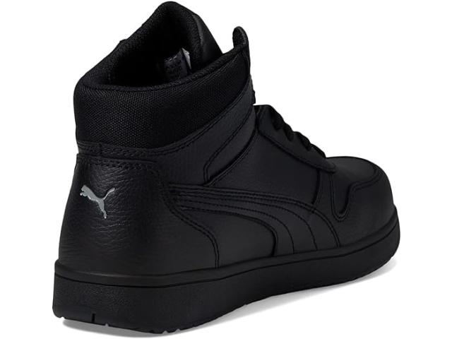 (取寄) プーマ セーフティー メンズ フロントコート レザー ミッド ASTM エー PUMA Safety men PUMA Safety Frontcourt Leather Mid ASTM EH Black_4