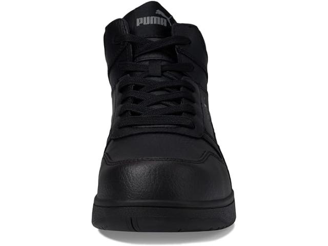 (取寄) プーマ セーフティー メンズ フロントコート レザー ミッド ASTM エー PUMA Safety men PUMA Safety Frontcourt Leather Mid ASTM EH Black_5