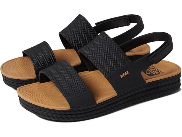 (取寄) リーフ レディース ウォーター ビスタ Reef women Reef Water Vista Black/Tan