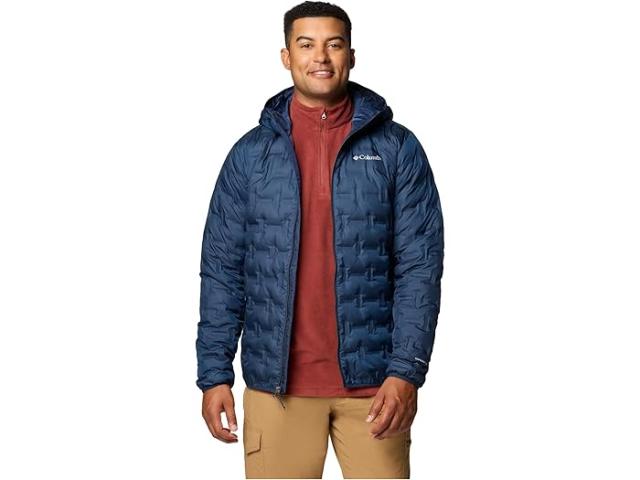 (取寄) コロンビア メンズ デルタ リッジ リ ダウン フーデット ジャケット Columbia men Delta Ridge Ii Down Hooded Jacket Collegiate Navy