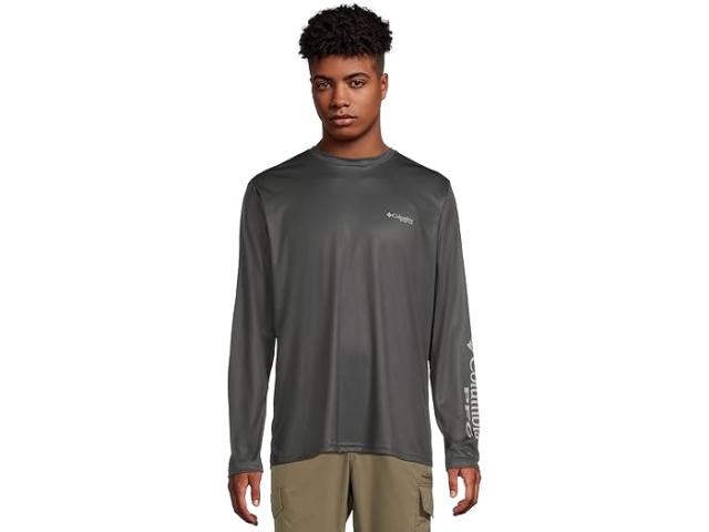 (取寄) コロンビア メンズ ターミナル タックル パフォーマンス フィッシング ギア ハイ サイド ロング スリーブ Columbia men Terminal Tackle PFG High Side Long Sleeve Shark/PFG High Side Bass