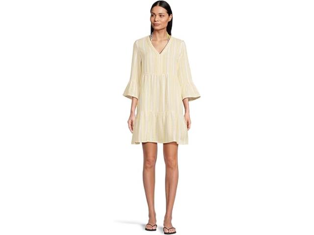 (取寄) トミーバハマ レディース コットン ドビー ティアード ドレス  Bahama women Cotton Dobby Tiered Dress Bright Pineapple