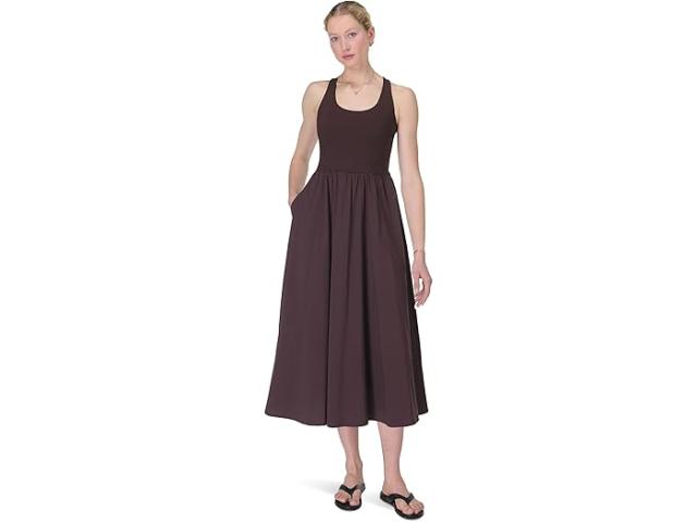 (取寄) スウェッティ ベティ レディース エクスプローラ リブド レーザー ドレス Sweaty Betty women Explorer Ribbed Racer Dress Sable Brown