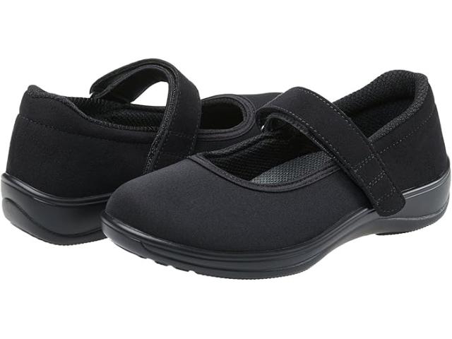 (取寄) オルソフィート レディース スプリングフィールド Orthofeet women Springfield Black