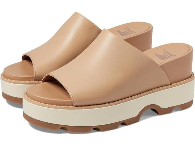 (取寄) ソレル レディース ジョアニー Iv スライド ウェッジ SOREL women SOREL Joanie IV Slide Wedge Honest Beige/Gum 2の通販は