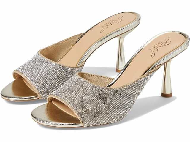 (取寄) ジュエル バッジェリー ミシュカ レディース ハヤ Jewel Badgley Mischka women Jewel Badgley Mischka Haya Gold Textileの通販は