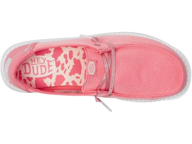 (取寄) ヘイ デュード レディース ウェンディ スターダスト Hey Dude women Wendy Stardust Plumeria Pinkの通販は