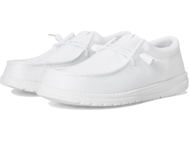 (取寄) ヘイ デュード ウォーリー ファンク モノ スリッポン カジュアル シューズ Hey Dude Wally Funk Mono Slip-On Casual Shoes White