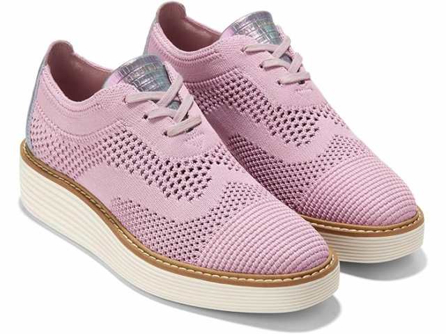 (取寄) コールハーン レディース オリジナルグランド プラットフォーム ステッチライト オックスフォード Cole Haan women Cole Haan Originalgrand Platform Stitchlite Oxford Mauve Shadows Knit/Halogram/Ivoryの通販は