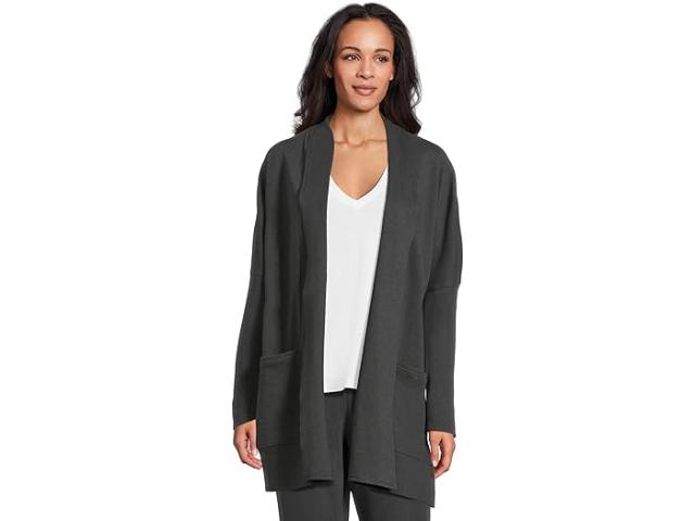 (取寄) パクト レディース エアプレーン カーディガン PACT women Airplane Cardigan Charcoal Heather 1