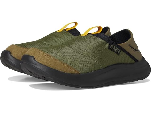 (取寄) キーン メンズ スリッポン KEEN men Whyser Slip-On Bronze Green/Black