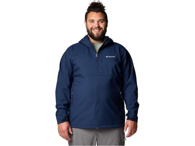 (取寄) コロンビア メンズ ビッグ アンド トール アセンダー リ フーデット ソフトシェル ジャケット Columbia men Big & Tall Ascender II Hooded Softshell Jacket Collegiate Navy