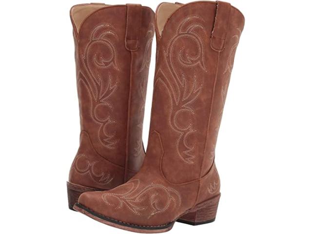 (取寄) ローパー レディース ライリー Roper women Roper Riley Cognac Faux Leather