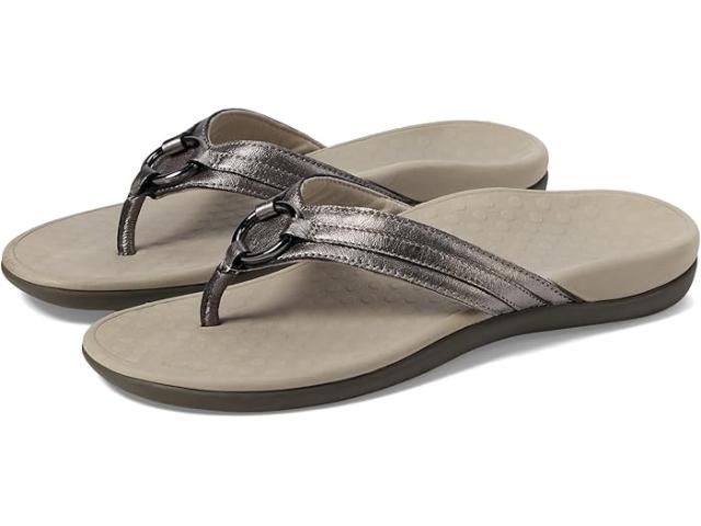 (取寄) バイオニック レディース アロエ レザー VIONIC women  Aloe Leather Pewterの通販は