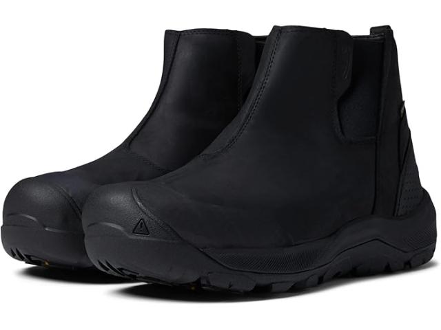 (取寄) キーン メンズ レベル Iv チェルシー KEEN men KEEN Revel IV Chelsea Black/Black