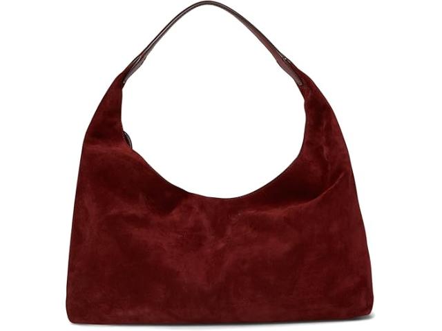 (取寄) メイドウェル レディース スエード スロウチ ショルダー バッグ Madewell women Suede Slouchy Shoulder Bag Aged Wine