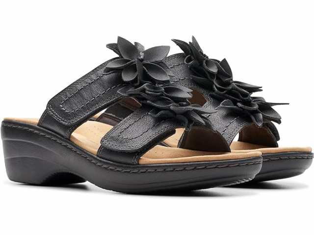 (取寄) クラークス レディース マーリア レイリン Clarks women Clarks Merliah Raelyn Black Leatherの通販は