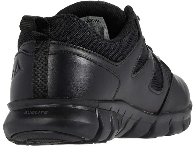 (取寄) リーボック ワーク メンズ サブライト クッション タクティカル ソフト トゥ エー Reebok Work men Reebok Work Sublite Cushion Tactical Soft Toe EH Black_4