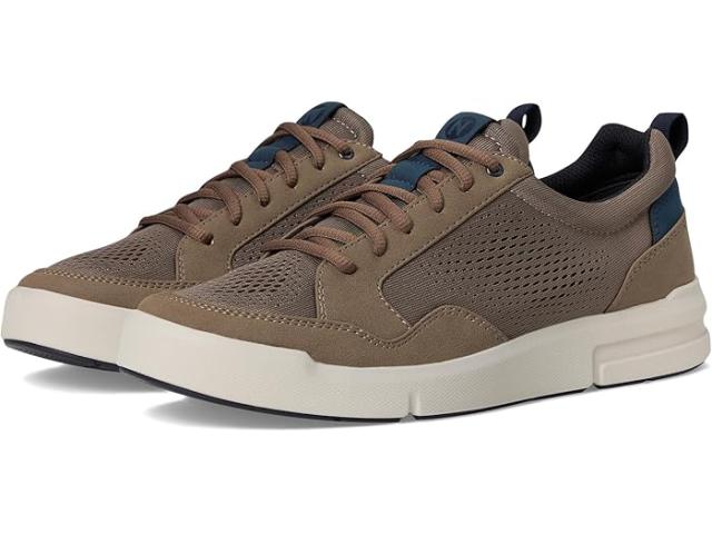 (取寄) ナン ブッシュ メンズ コア シティ ラリー オックスフォード メッシュ アスレチック スタイル モカシン トゥ ライトウェイト レース-アップ Nunn Bush men KORE City Rally Oxford Mesh Athletic Style Moccasin Toe U-Bal Lightweight Lace-Up Tan