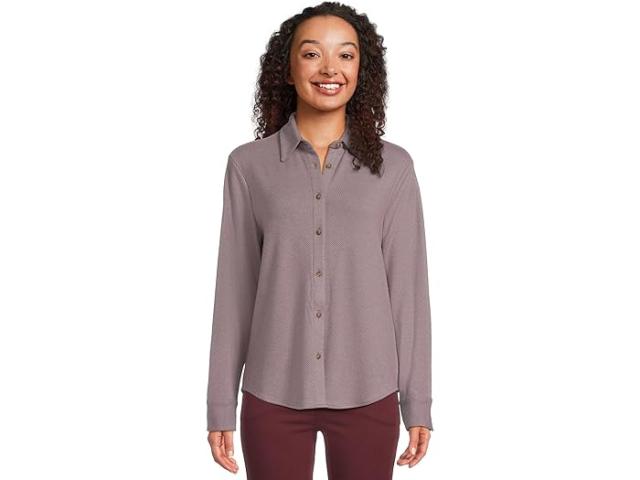 (取寄) ファリティ レディース レジェンド セーター クラシック シャツ Faherty women Legend Sweater Classic Shirt Dusty Plum Twill