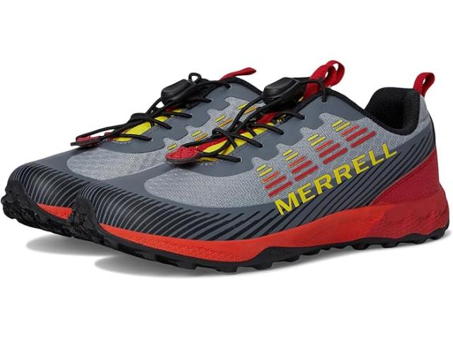 (取寄) メレル キッズ キッズ アジリティ ピーク (リトル キッド/ビッグ キッド) Merrell Kids kids Agility Peak (Little Kid/Big Kid) Grey/Lava